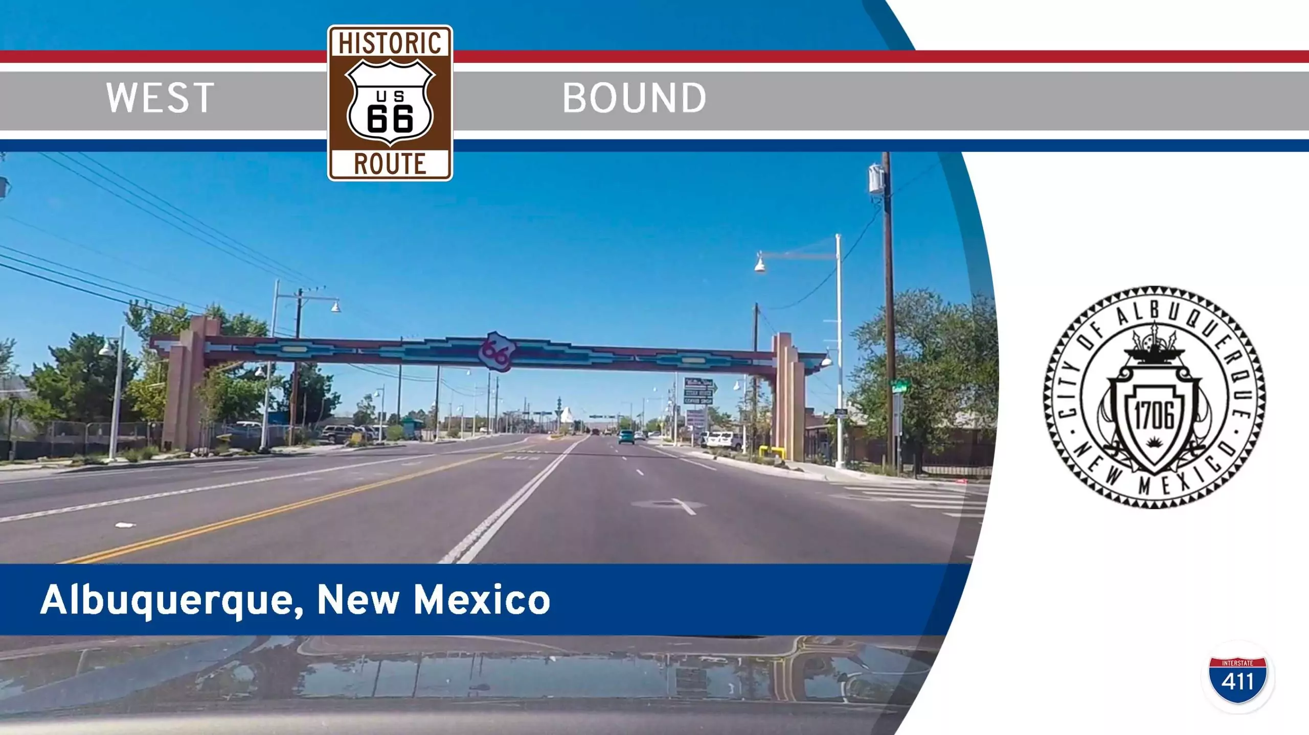 Historic Route 66 - Central Ave NW - Albuquerque - New Mexico