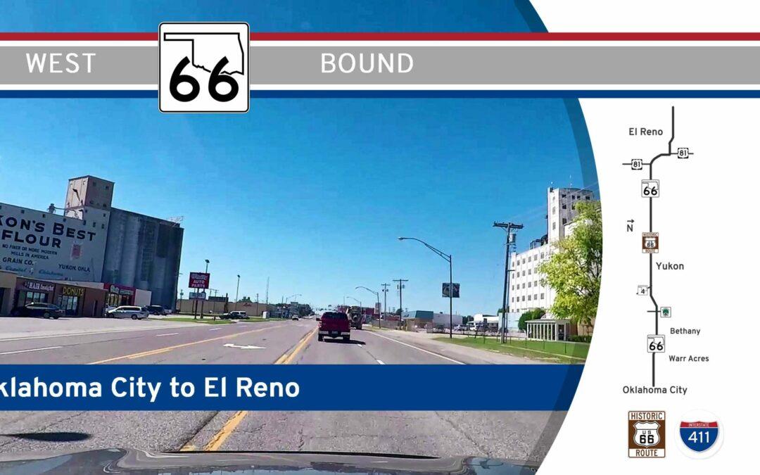 Oklahoma Highway 66 – Oklahoma City to El Reno – Route 66