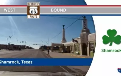 Historic Route 66 – Shamrock – Texas