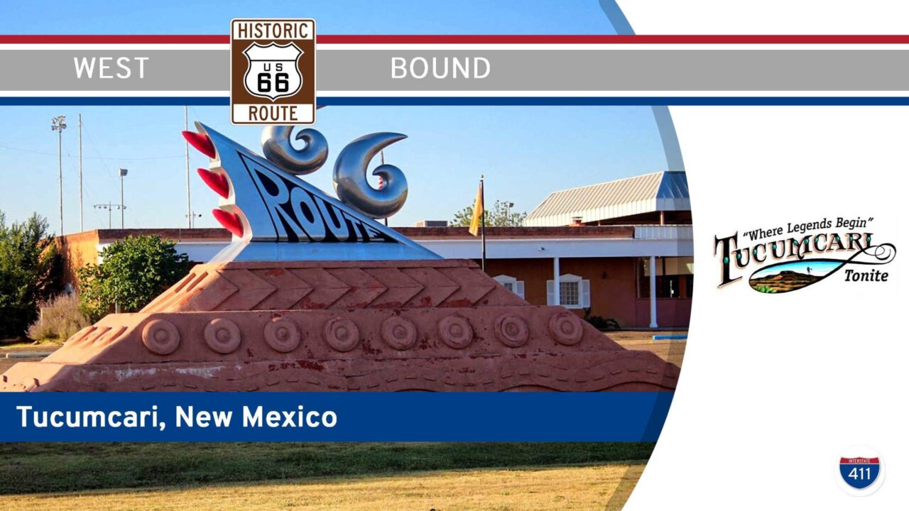 Historic Route 66 in Tucumcari - New Mexico