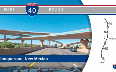 Interstate 40 in Albuquerque – New Mexico