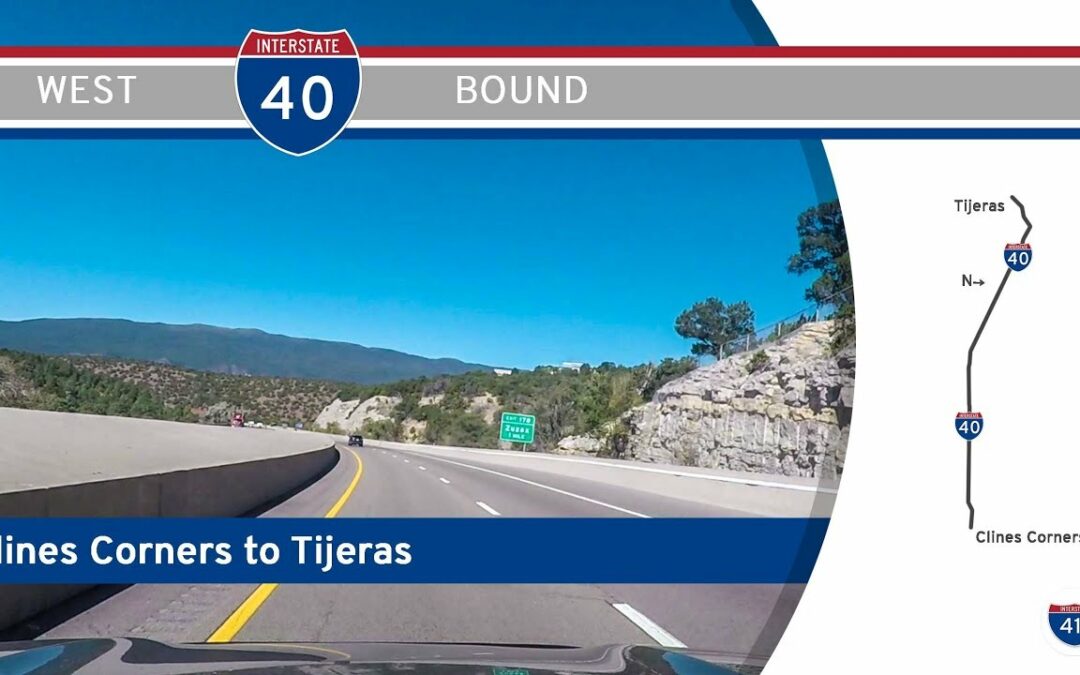 Interstate 40 – Clines Corners to Tijeras – New Mexico