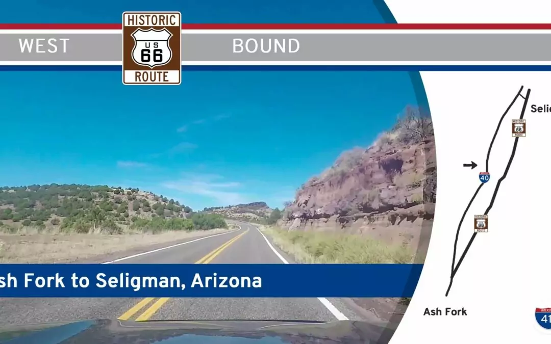 Historic Route 66 – Ash Fork to Seligman – Arizona