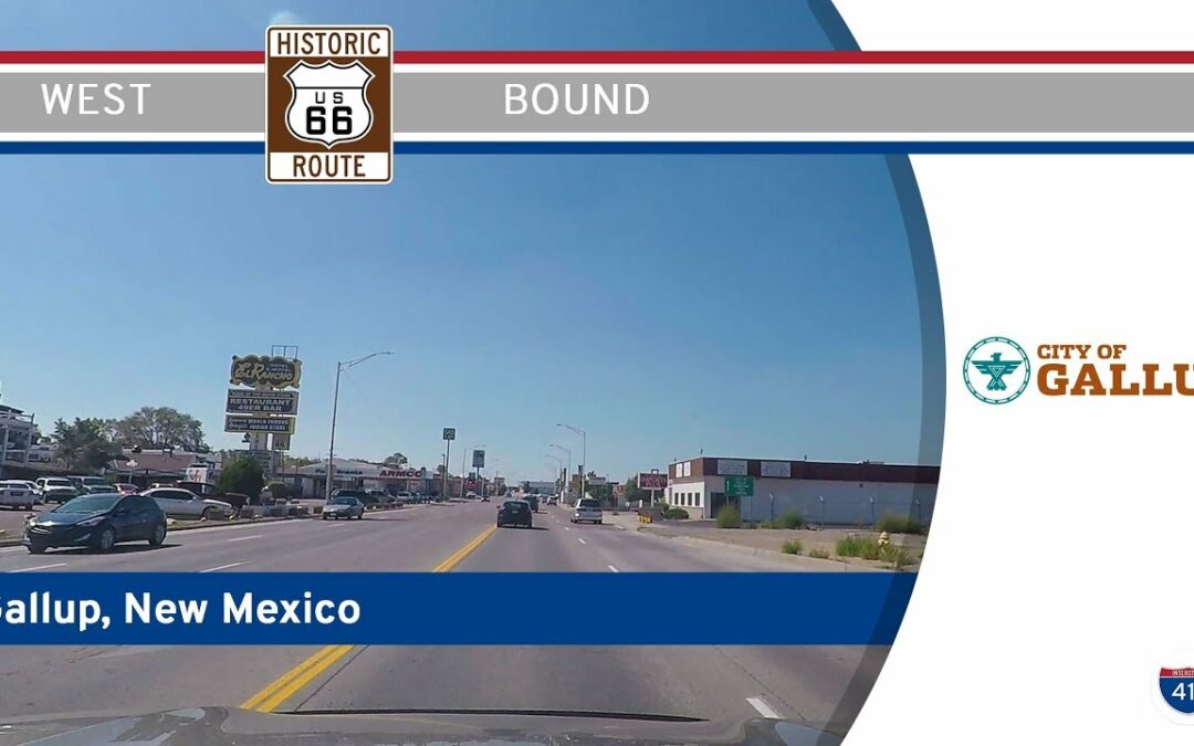 Historic Route 66 in Gallup – New Mexico