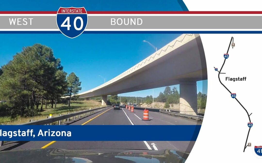 Interstate 40 in Flagstaff – Arizona