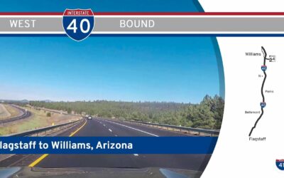 Interstate 40 – Flagstaff to Williams – Arizona