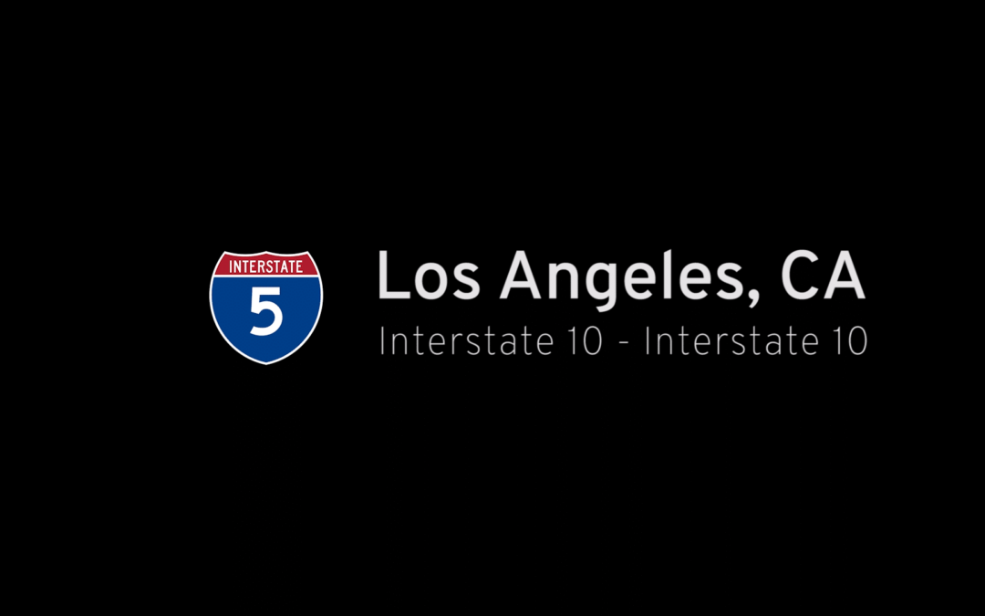 Short: Interstate 5 – Los Angeles – California