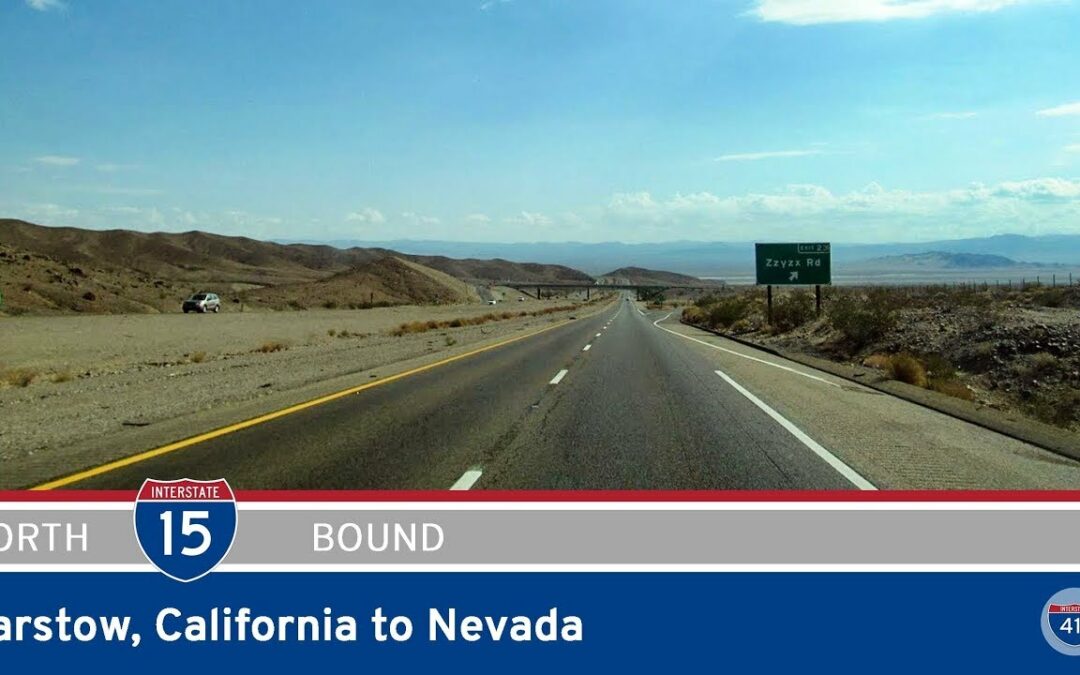 Interstate 15 – Barstow to Nevada – California