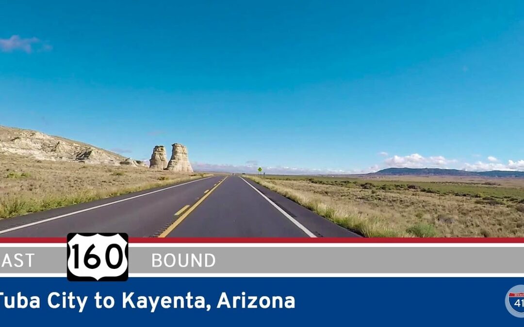 U.S. Highway 160 – Tuba City to Kayenta – Arizona