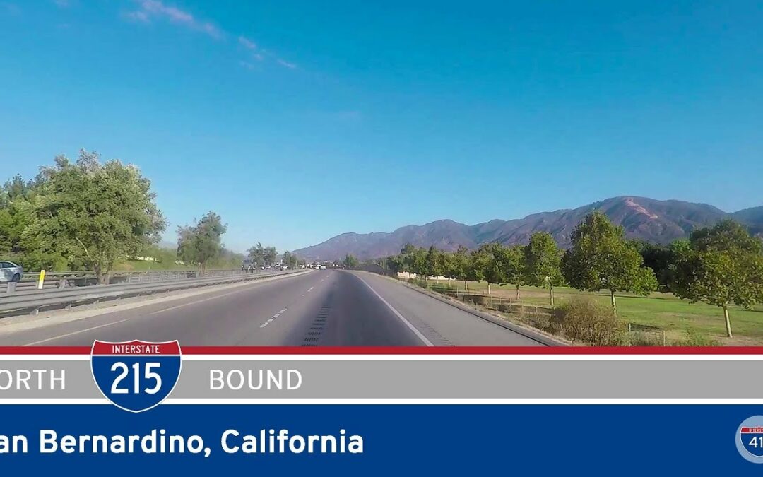 Interstate 215 in San Bernardino – California