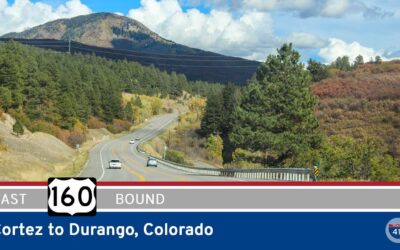 U.S. Highway 160 – Cortez to Durango – Colorado