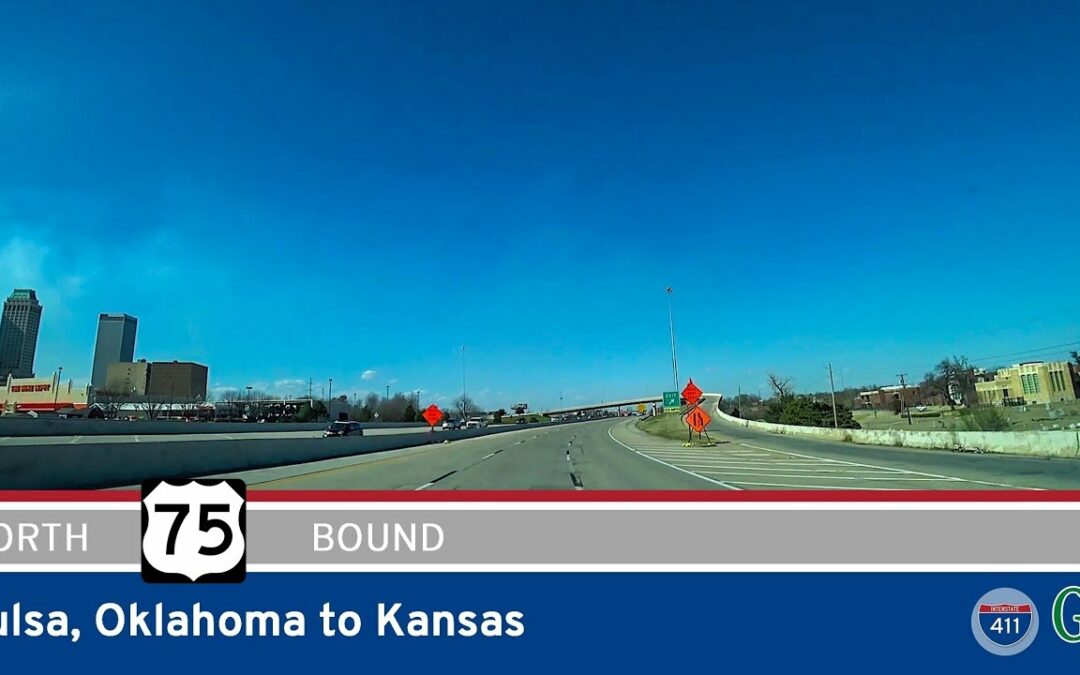 U.S. Highway 75 – Tulsa to Kansas – Oklahoma