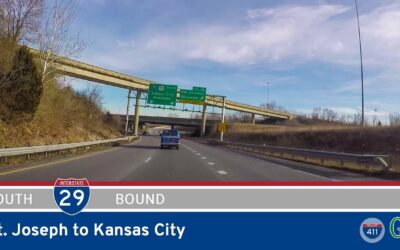 Interstate 29 – St. Joseph to Kansas City – Missouri