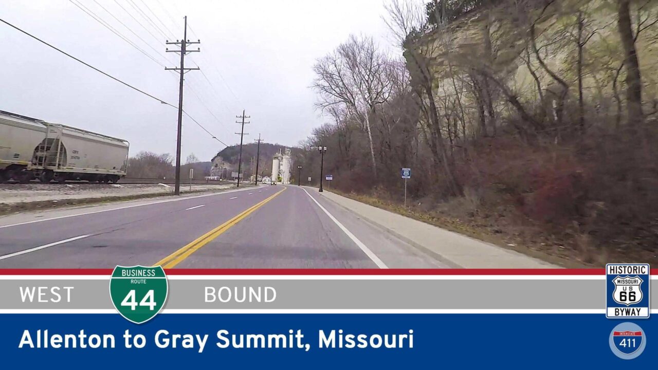 Historic Route 66 - Allenton to Gray Summit - Missouri