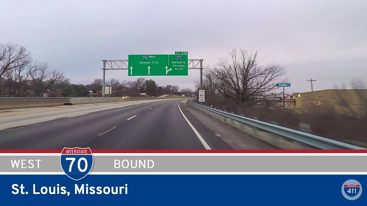 Interstate 70 In St Louis Missouri Interstate 411 1058