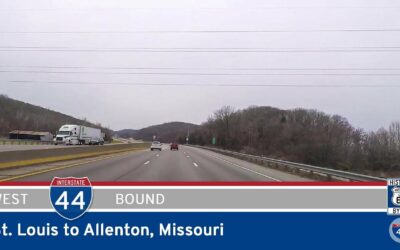 Interstate 44 – St. Louis to Allenton (Six Flags) – Missouri