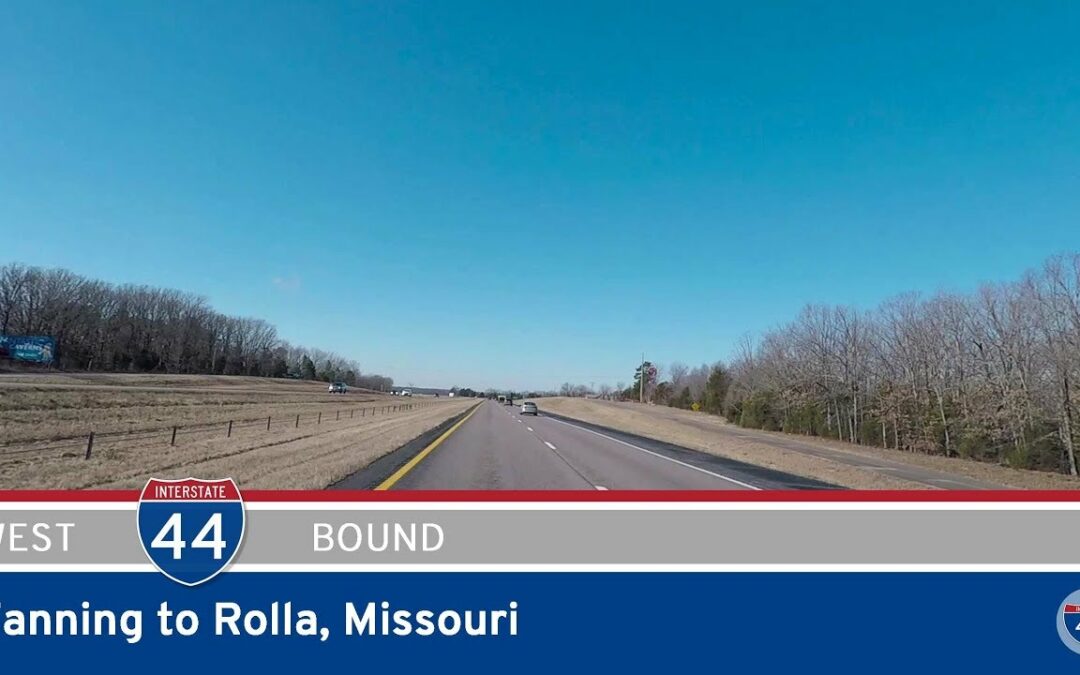 Interstate 44 – Fanning to Rolla – Missouri