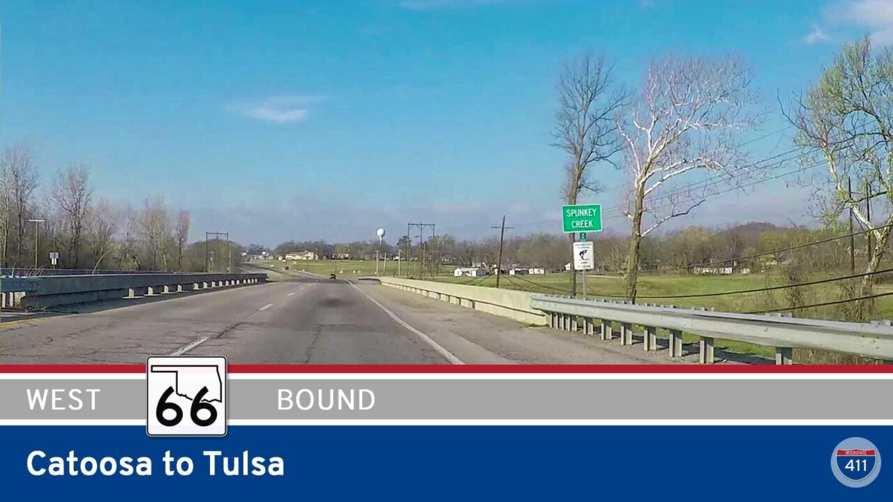 Oklahoma Highway 66 - Catoosa to Tulsa