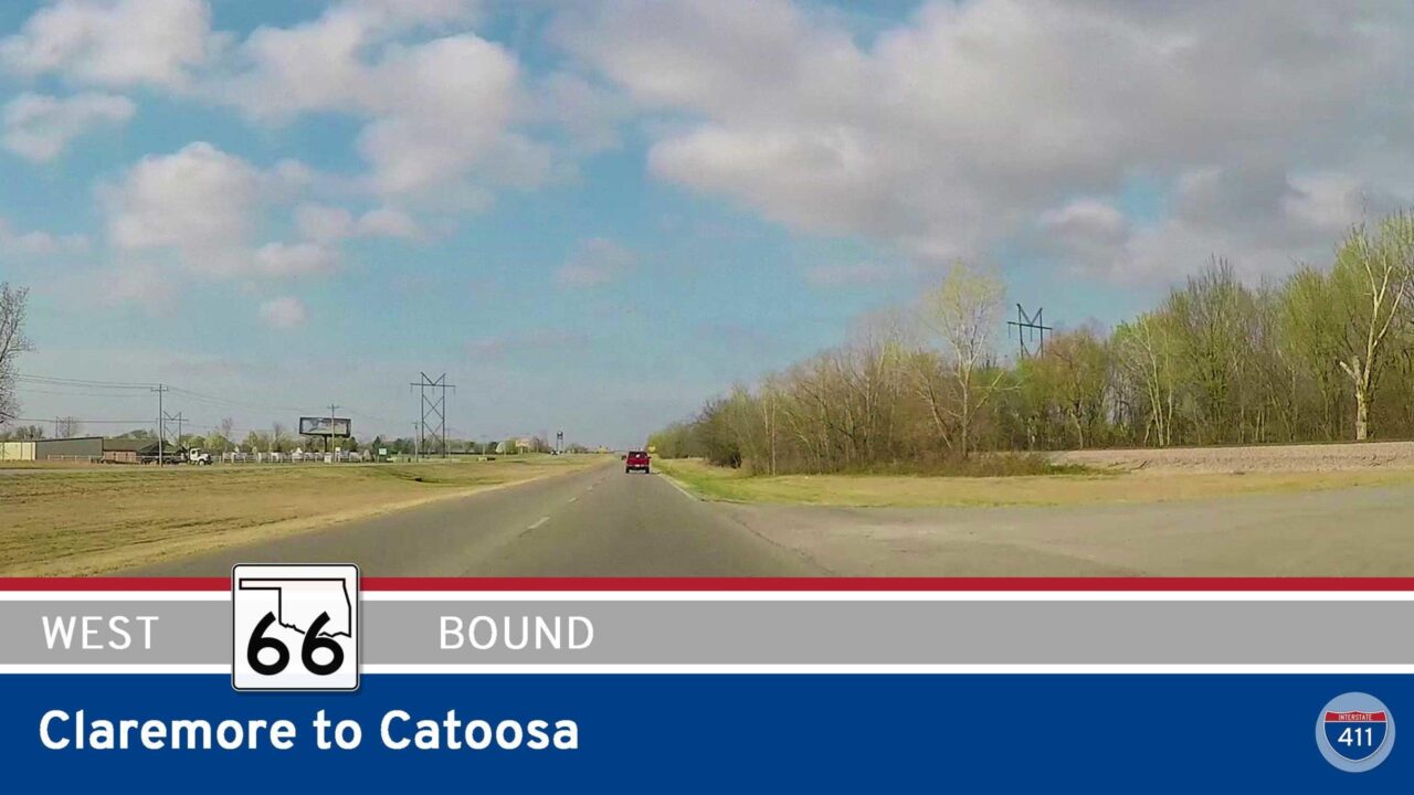 Oklahoma Highway 66 - Claremore to Catoosa