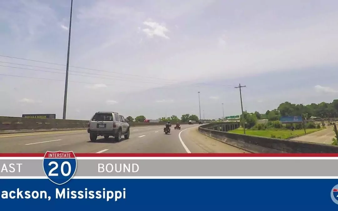 Interstate 20 – Clinton to Jackson – Mississippi