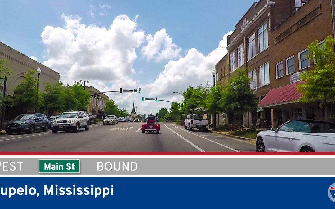 Main Street – Westbound – Tupelo – Mississippi