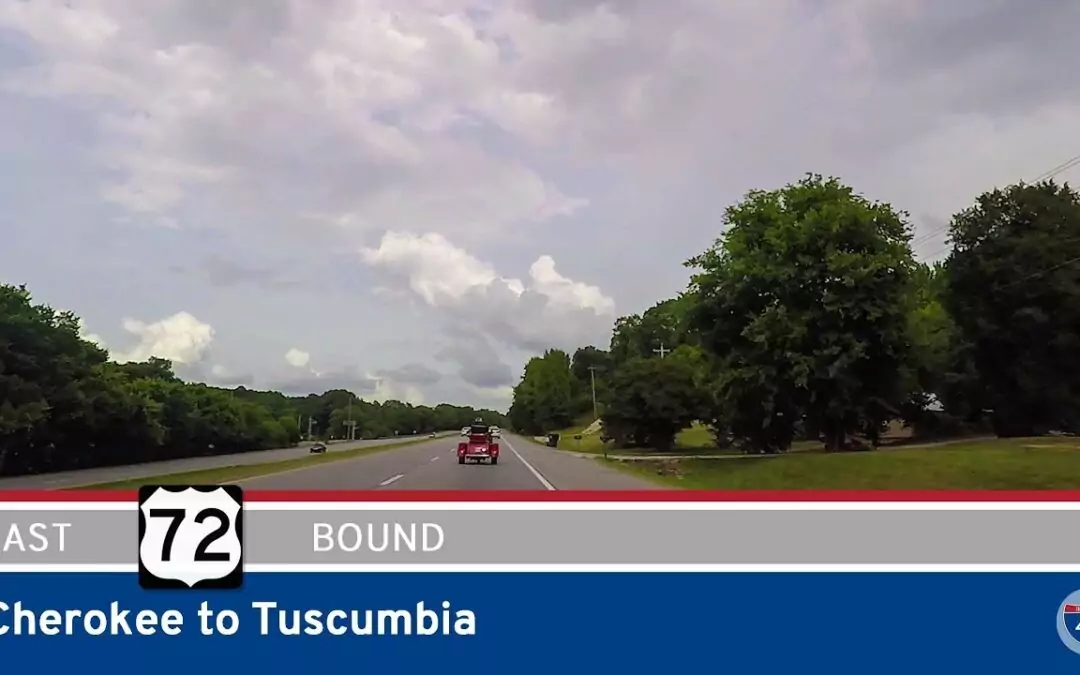 U.S. Highway 72 – Cherokee to Tuscumbia – Alabama