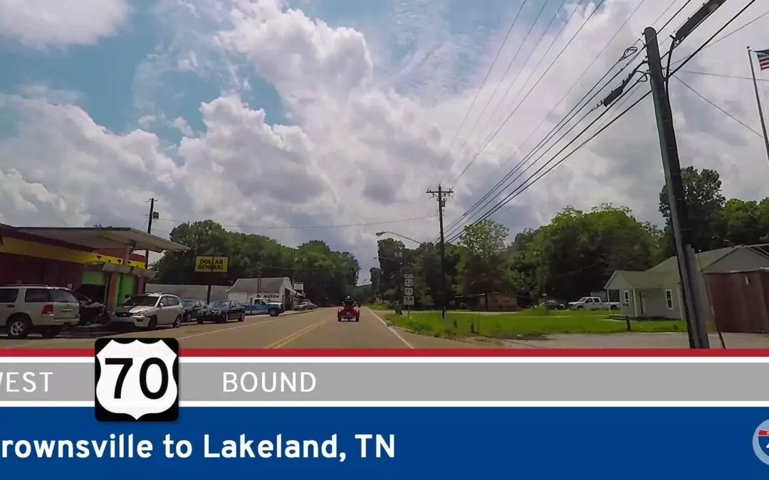 U.S. Highway 70 – Brownsville to Lakeland – Tennessee