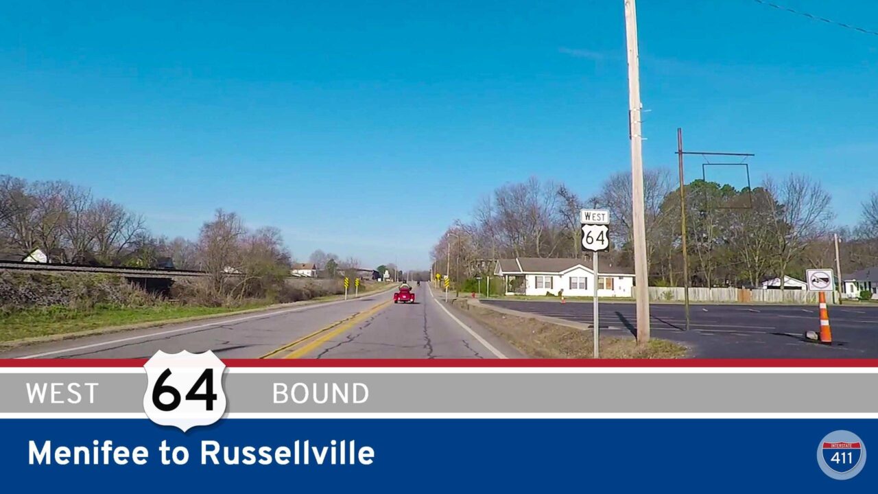 U.S. Highway 64 – Menifee to Russellville – Arkansas