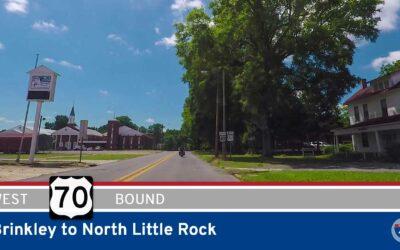 U.S. Highway 70 – Brinkley to North Little Rock – Arkansas