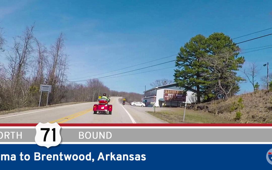 U.S. Highway 71 – Alma to Brentwood – Arkansas