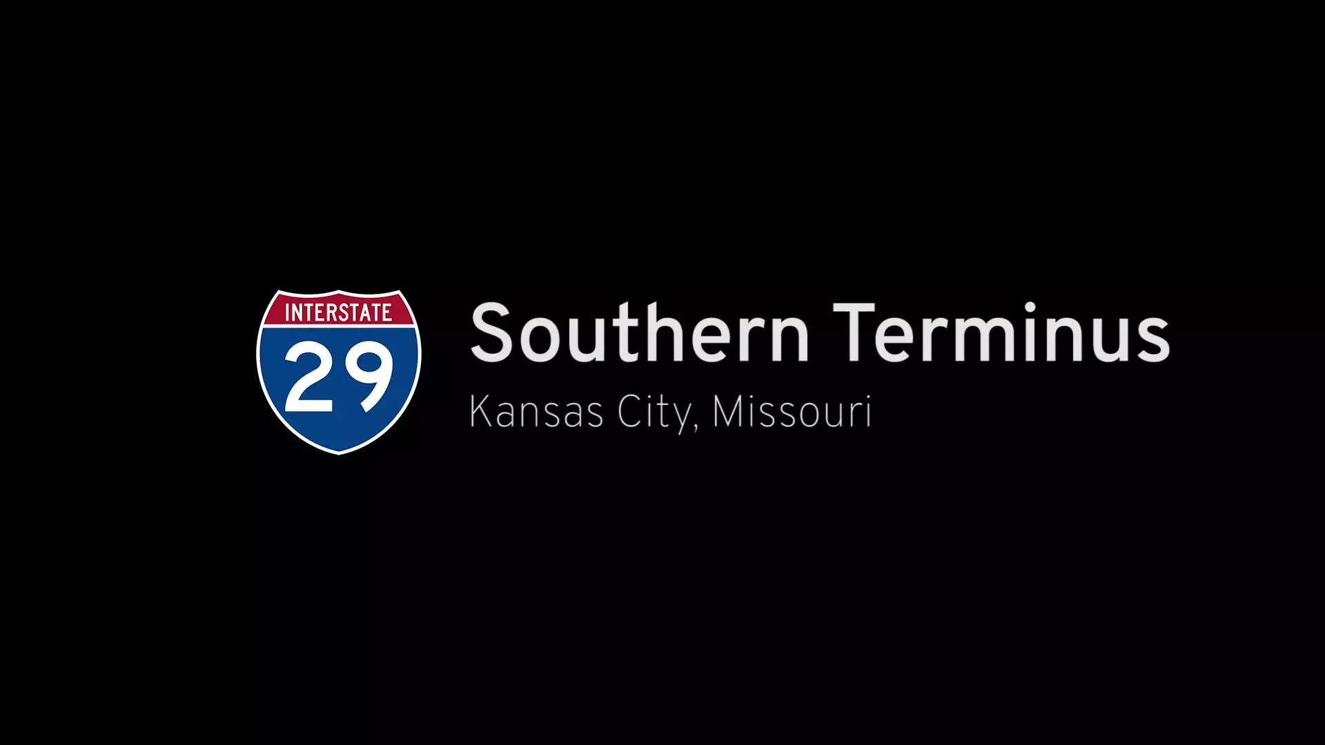 Interstate 29 Southern Terminus – Kansas City Missouri