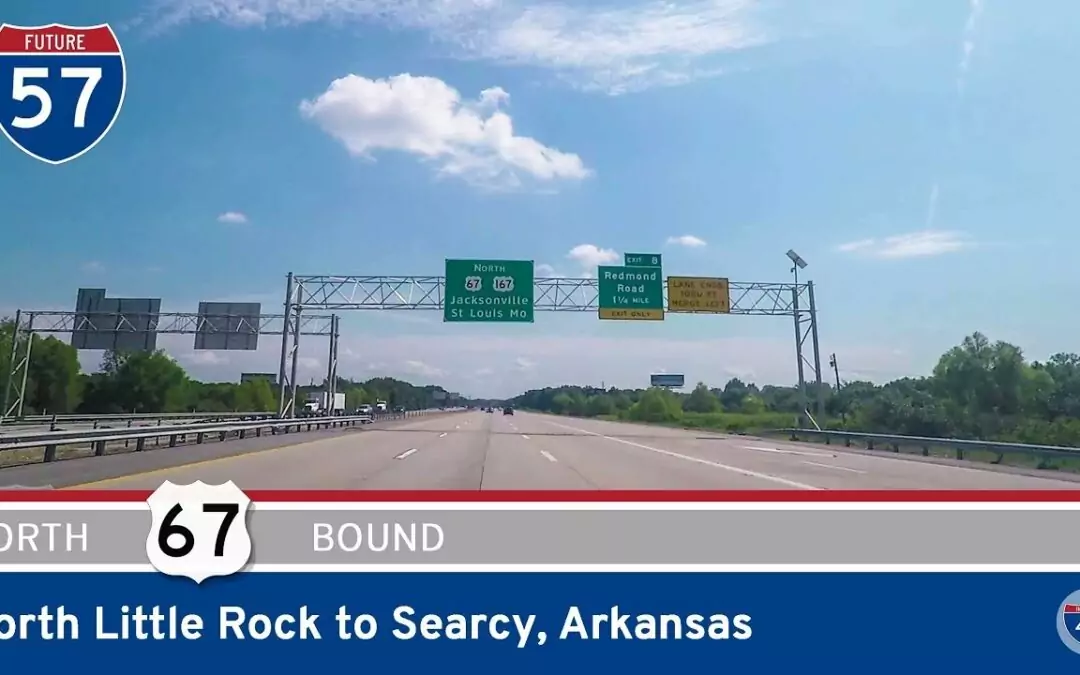 Interstate 57 – North Little Rock to Searcy – Arkansas