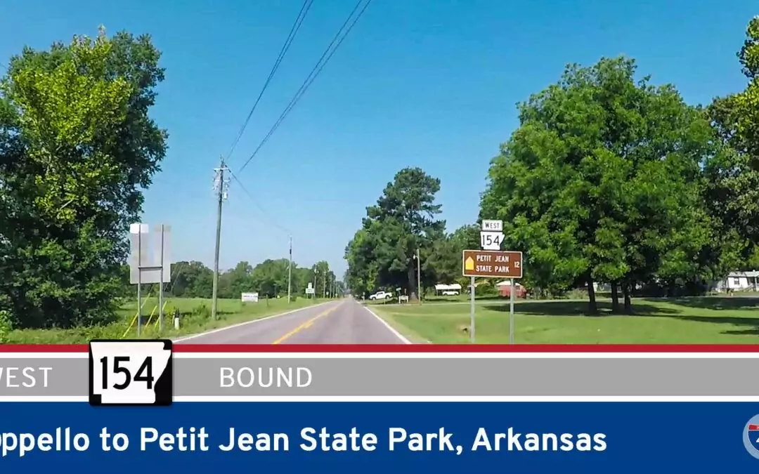 Arkansas Highway 154 – Oppello to Petit Jean State Park