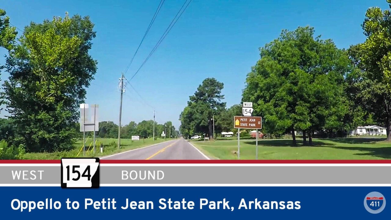 Arkansas Highway 154 – Opello to Petit Jean State Park | Drive America’s Highways ?