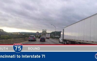 Interstate 75 – Cincinnati to Interstate 71 – Kentucky