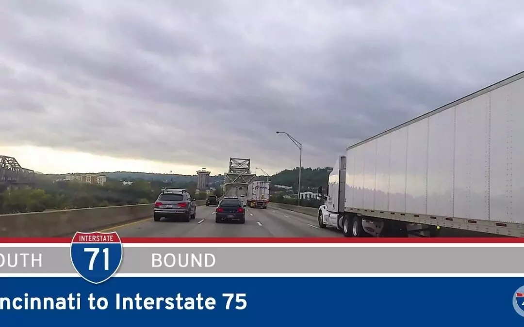 Interstate 71 – Cincinnati to Interstate 75 – Kentucky