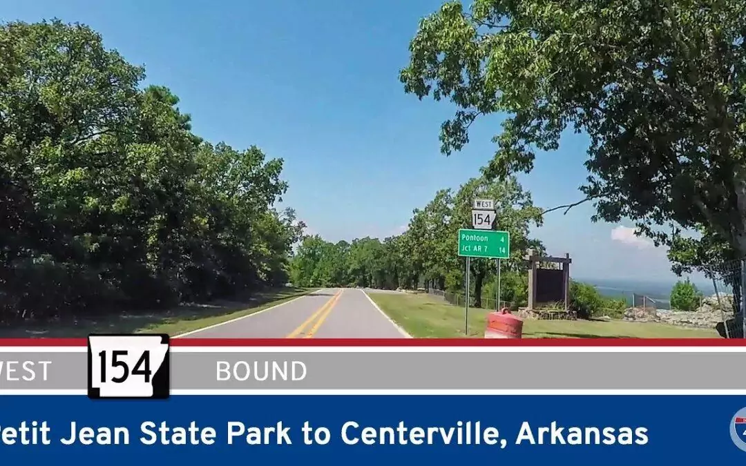 Arkansas Highway 154 – Petit Jean State Park to Centerville