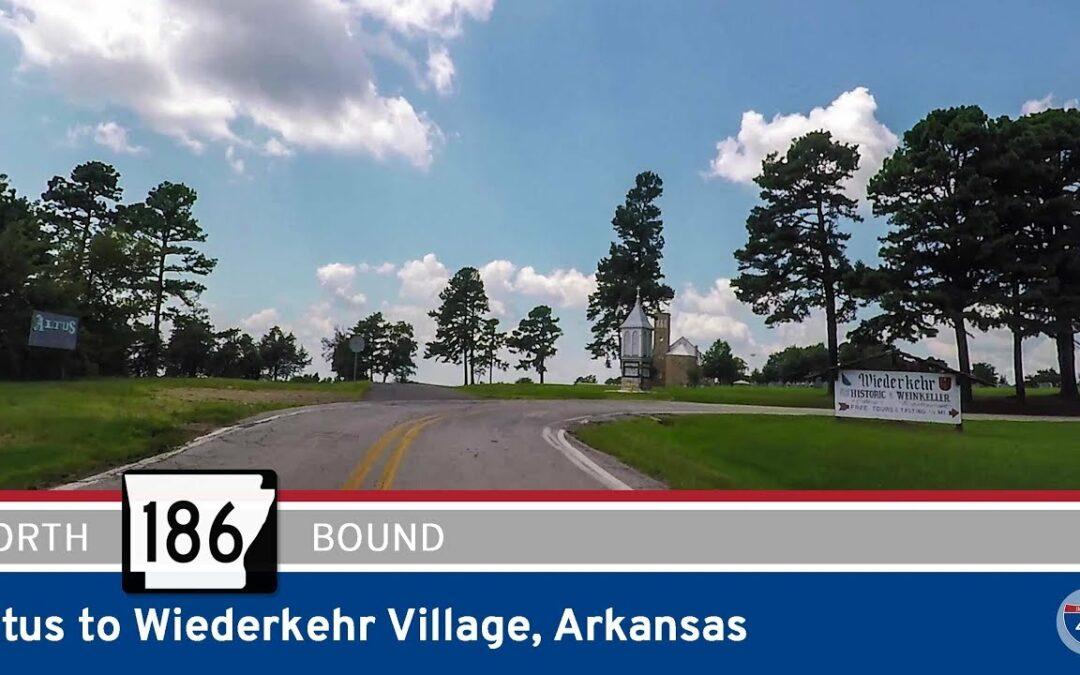 Arkansas Highway 186 – Altus to Wiederkehr Village