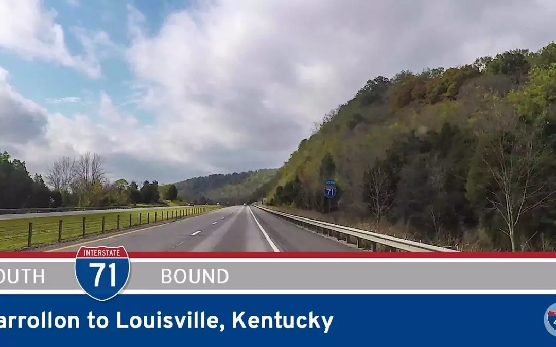 Interstate 71 – Carrollon to Louisville – Kentucky