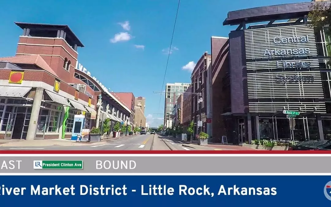 President Clinton Ave in Little Rock – Arkansas