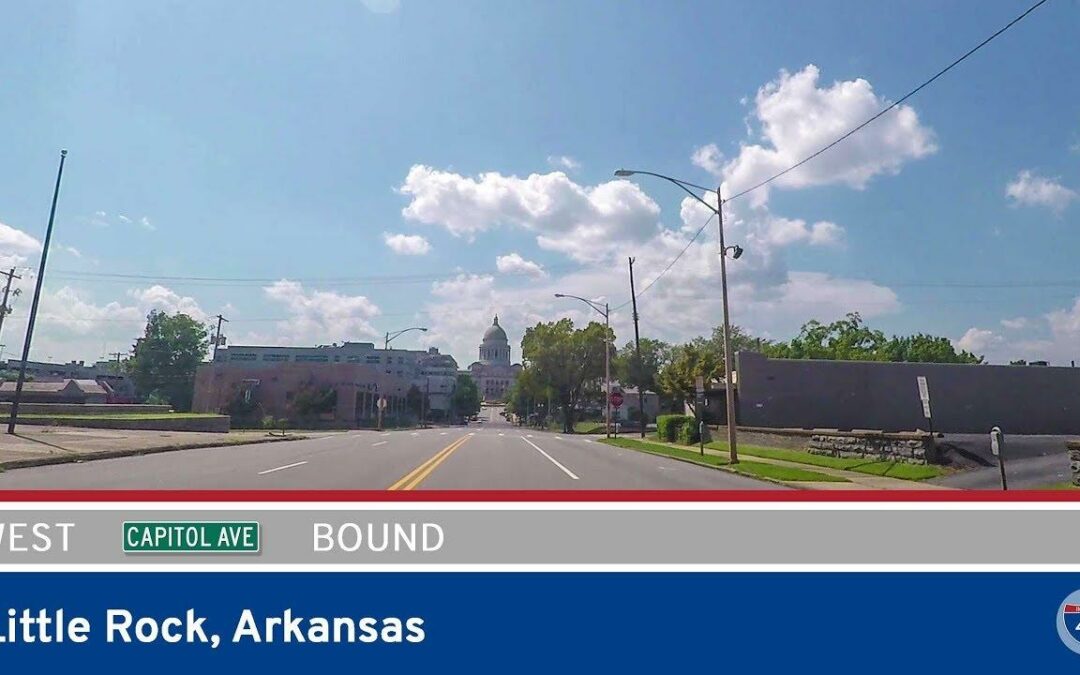 Capitol Ave Westbound in Little Rock – Arkansas