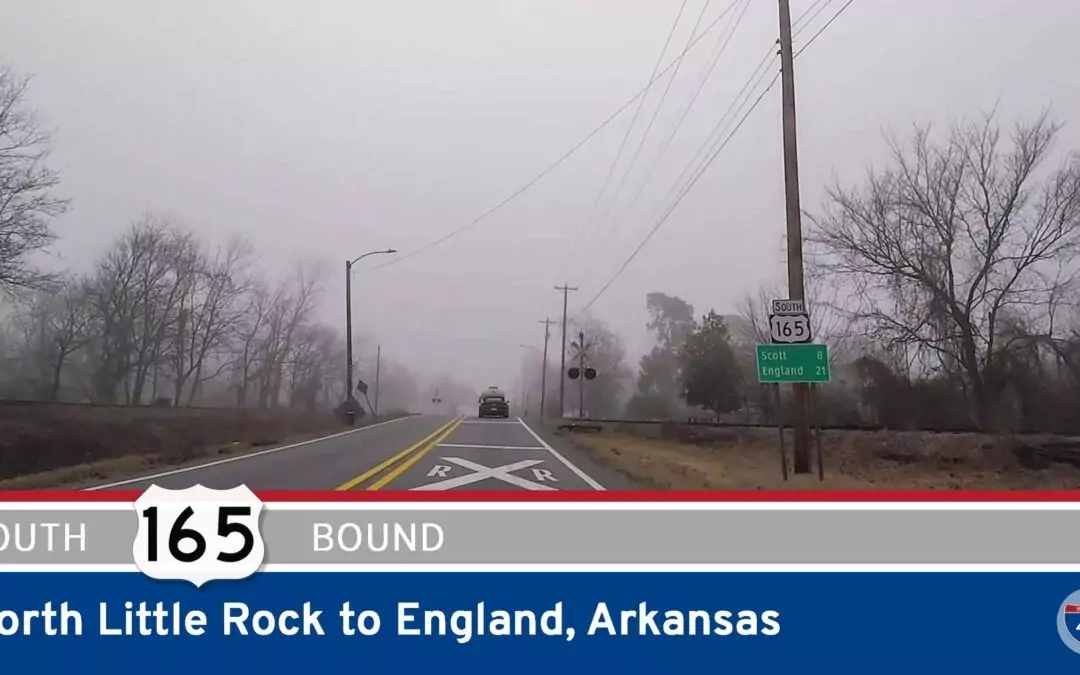 U.S. Highway 165 – North Little Rock to England – Arkansas