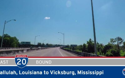 Interstate 20 – Tallulah to Vicksburg – Louisiana