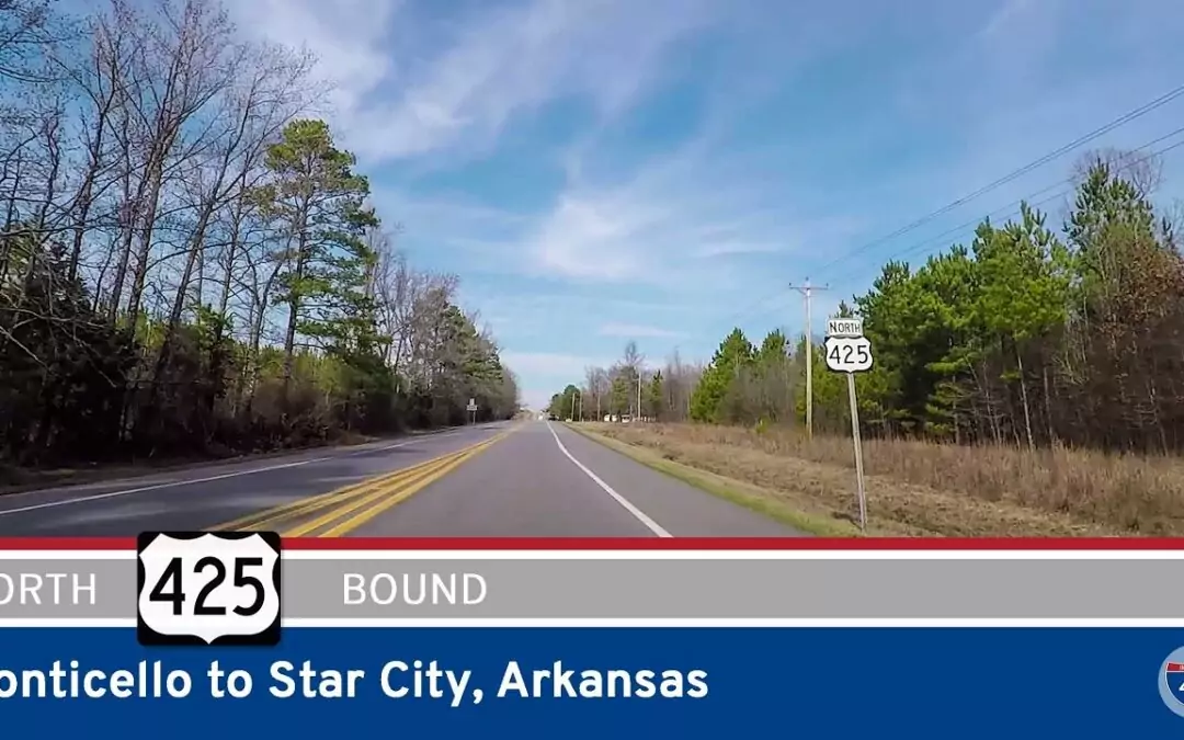 U.S. Highway 425 – Monticello to Star City – Arkansas