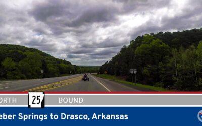 Arkansas Highway 25 – Heber Springs to Drasco