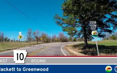 Arkansas Highway 10 – Hackett to Greenwood