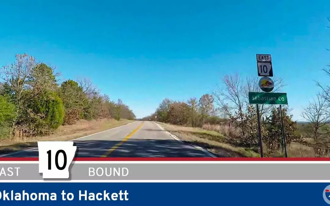 Arkansas Highway 10 – Oklahoma to Hackett