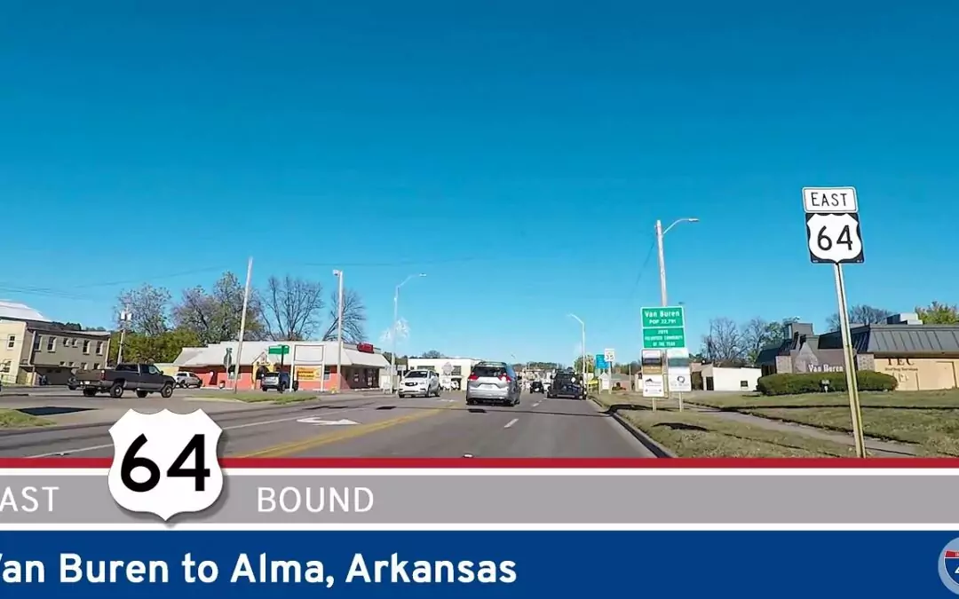 U.S. Highway 64: Van Buren to Alma – Arkansas