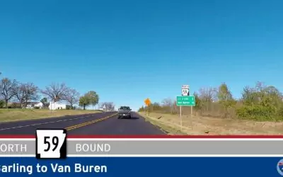 Arkansas Highway 59: Barling to Van Buren