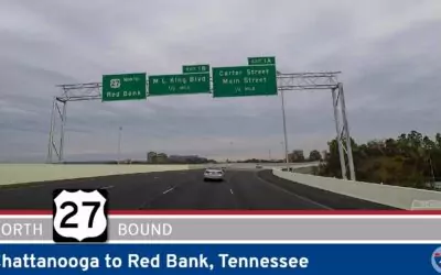 U.S. Highway 27: Chattanooga to Red Bank – Tennessee